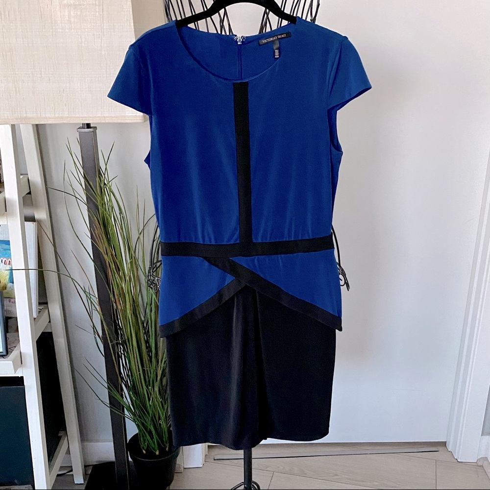 Victoria’s Secret Royal Blue and Black Dress